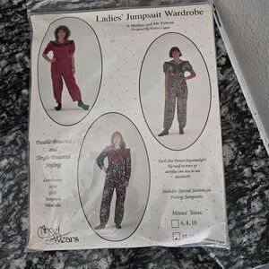 Angel Wears Pattern Dress Jumpsuit Jumper Girls 12 14‎ 16 Uncut Vintage 1990